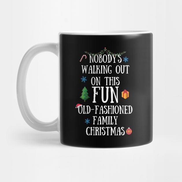 Nobodys Walking Out On This Fun Old-Fashioned Family Christmas by Zen Cosmos Official